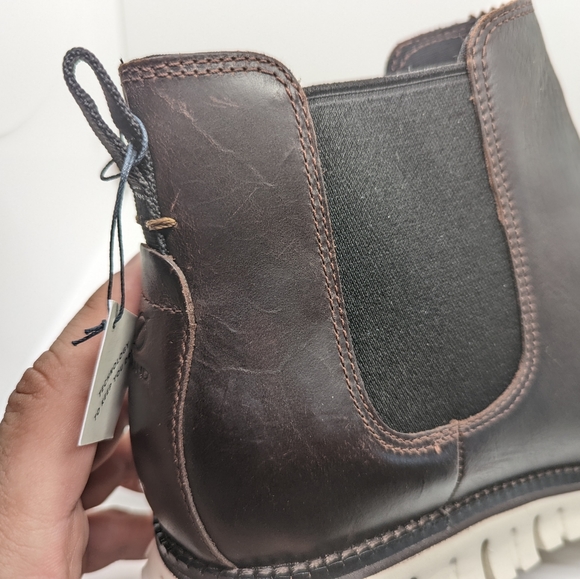 Cole Haan ZERØGRAND Chelsea Brown Boot Men's Size 9.5 W C30716 - Picture 9 of 11